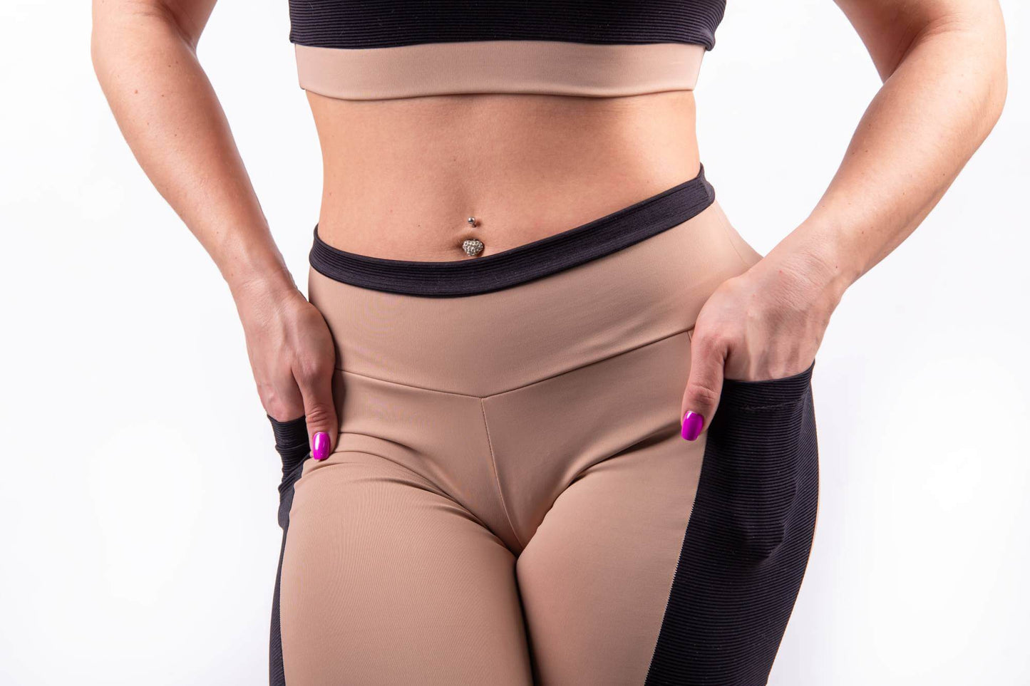 SculptFlex™ Leggings – Marrone & Nero Edition