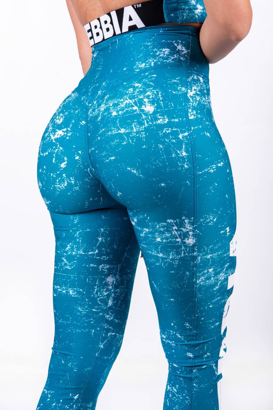 Leggings Sportivi Rough Girl - Verde Energia