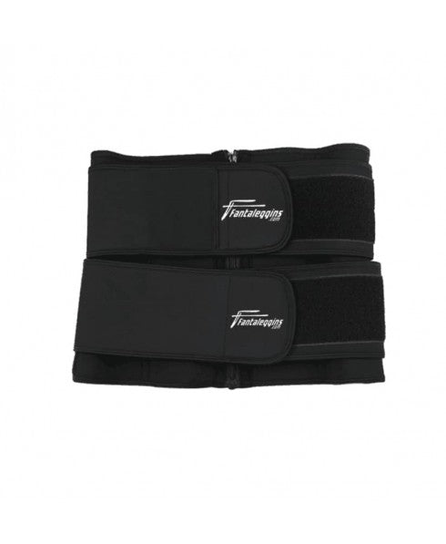Corsetto Dorsolombare Doppio Velcro Nero - Massimo Supporto & Comfort