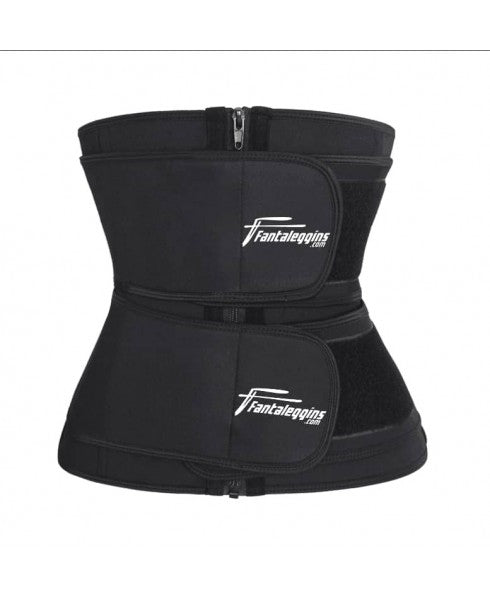 Corsetto Dorsolombare Doppio Velcro Nero - Massimo Supporto & Comfort