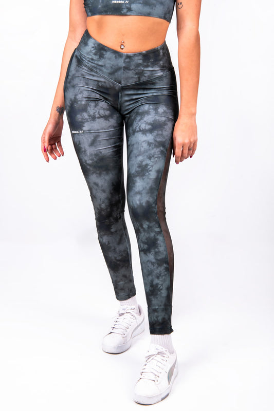 Leggings Traspiranti Breathe - Camo Verde