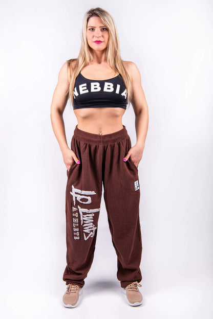 Pantaloni Bodybuilding Boston - Marrone Peanut